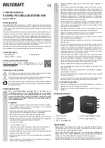 Предварительный просмотр 7 страницы VOLTCRAFT VC-65WC-PD Operating Instructions Manual