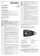 Preview for 5 page of VOLTCRAFT VC-7000 Operating Instructions Manual