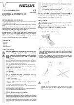 Предварительный просмотр 1 страницы VOLTCRAFT VC 88 Operating Instructions Manual