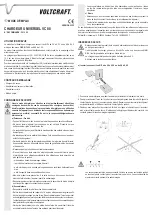 Предварительный просмотр 5 страницы VOLTCRAFT VC 88 Operating Instructions Manual