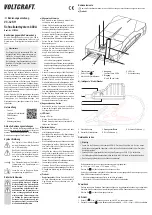 Предварительный просмотр 1 страницы VOLTCRAFT VC-CJS11 Operating Instructions Manual