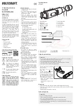 Предварительный просмотр 3 страницы VOLTCRAFT VC-CJS61 Operating Instructions Manual