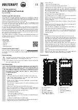 Предварительный просмотр 1 страницы VOLTCRAFT VC-SL16000 Operating Instructions Manual