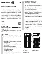 Предварительный просмотр 5 страницы VOLTCRAFT VC-SL16000 Operating Instructions Manual