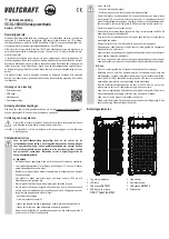 Предварительный просмотр 7 страницы VOLTCRAFT VC-SL16000 Operating Instructions Manual