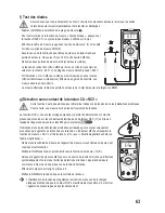 Preview for 63 page of VOLTCRAFT VC165 Operating Instructions Manual