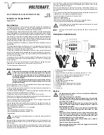 Предварительный просмотр 3 страницы VOLTCRAFT VC2000 Operating Instructions Manual