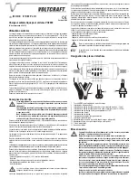 Предварительный просмотр 5 страницы VOLTCRAFT VC2000 Operating Instructions Manual