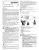 Предварительный просмотр 7 страницы VOLTCRAFT VC2000 Operating Instructions Manual