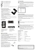 Preview for 2 page of VOLTCRAFT VC36 Operating Instructions Manual