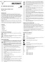 Preview for 3 page of VOLTCRAFT VC36 Operating Instructions Manual