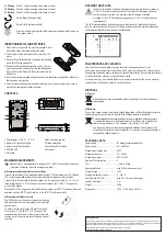 Preview for 4 page of VOLTCRAFT VC36 Operating Instructions Manual