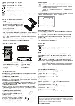 Preview for 6 page of VOLTCRAFT VC36 Operating Instructions Manual