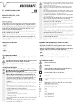 Preview for 7 page of VOLTCRAFT VC36 Operating Instructions Manual