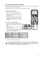 Preview for 27 page of VOLTCRAFT vc880 Operating Instructions Manual