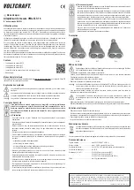 Предварительный просмотр 3 страницы VOLTCRAFT VMA-5LS 16 Operating Instructions