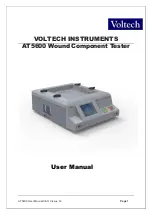 Предварительный просмотр 1 страницы Voltech AT5600 User Manual