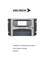 Voltech ISC3020 Installation And Operating Instructions Manual preview