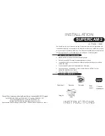 Voltek SuperCam 2 CT150 Installation Instructions Manual preview