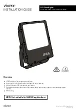 Voltex FLB-CW/16W Installation Manual preview