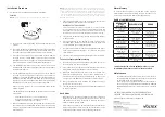 Preview for 2 page of Voltex SAS115BW User Manual