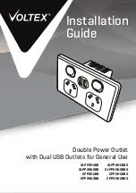 Voltex SLPP2HUSB Installation Manual preview