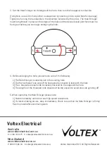 Preview for 2 page of Voltex V-230LT Instruction Manual