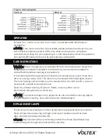 Preview for 6 page of Voltex VBHE-2L Installation & User Manual