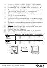 Preview for 5 page of Voltex VDEF-250 Installation & User Manual