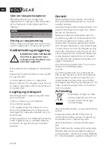 Preview for 26 page of VOLTGEAR PLUS+ 6500100 Operating Instructions Manual