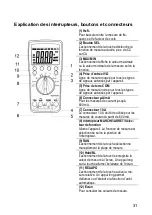 Preview for 31 page of Voltmaster DMM 1 Operating Instructions Manual