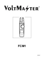 Preview for 1 page of Voltmaster FCM1 Operating Manual