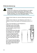 Preview for 12 page of Voltmaster FCM1 Operating Manual