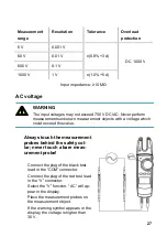 Preview for 27 page of Voltmaster FCM1 Operating Manual