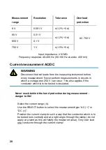 Preview for 28 page of Voltmaster FCM1 Operating Manual