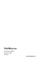 Preview for 38 page of Voltmaster FCM1 Operating Manual