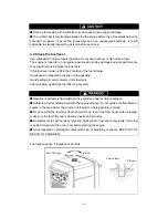 Предварительный просмотр 15 страницы Voltmaster VI6000 User Manual