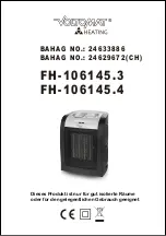 Preview for 1 page of VOLTOMAT HEATING FH-106145.3 Instruction Manual