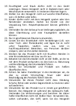 Preview for 5 page of VOLTOMAT HEATING FH-106145.3 Instruction Manual