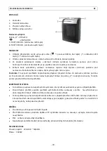 Preview for 30 page of VOLTOMAT HEATING FH-106145.3 Instruction Manual