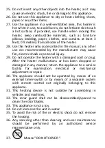 Preview for 15 page of VOLTOMAT HEATING FH-107760.1 Instruction Manual