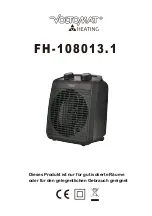 Preview for 1 page of VOLTOMAT HEATING FH-108013.1 Instruction Manual