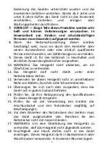 Preview for 4 page of VOLTOMAT HEATING FH-108013.1 Instruction Manual