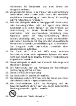 Preview for 6 page of VOLTOMAT HEATING FH-108013.1 Instruction Manual