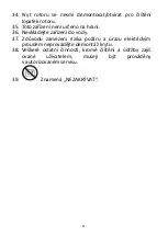 Preview for 22 page of VOLTOMAT HEATING FH-108013.1 Instruction Manual