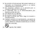 Preview for 36 page of VOLTOMAT HEATING FH-108013.1 Instruction Manual