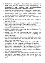 Preview for 4 page of VOLTOMAT HEATING FH-110691.1 Instruction Manual