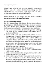 Preview for 3 page of VOLTOMAT HEATING FH-110705.1 Instruction Manual