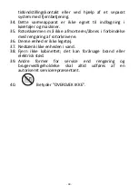 Preview for 39 page of VOLTOMAT HEATING FH-110705.1 Instruction Manual