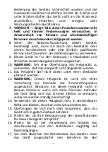 Preview for 4 page of VOLTOMAT HEATING FH-110784.1 Instruction Manual